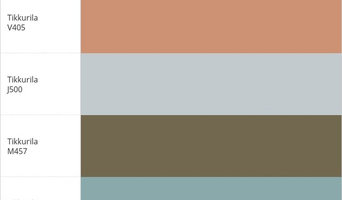 Моя Tikkurila® палитра цветов