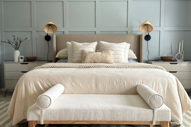 Example of a bedroom design in Indianapolis
