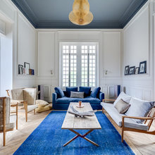 Le Case di Houzz: una Villa dell'800 Rinasce grazie al Bianco e al Blu