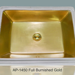 Full Gold & Platinum Decorations - Bathroom Sinks