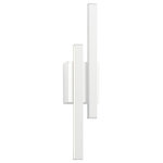 Kichler - Kichler 83702WH LED Wall Sconce, White Finish - Kichler 83702WH LED Wall Sconce, White Finish Bulbs Included, Number of Bulbs: 2, Max Wattage: 17.00, Bulb Type: LED