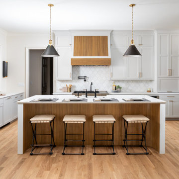 Kitchen at 409 Bertonley by Pike Properties - Charlotte Custom Home Builder