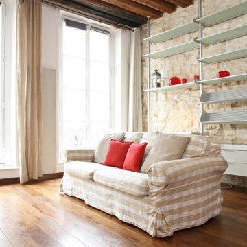 Find your inner peace in this serene living room