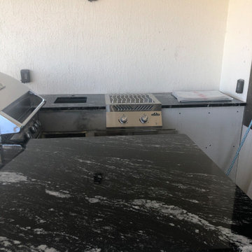 Outside kitchens and Bathrooms