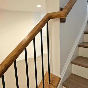 Project #110 | Beautiful Curved Staircase with Circular Balcony