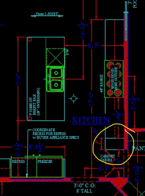 Kitchen: Extra Space One Side of Range | Houzz Forum