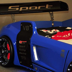 Audi Race Car Bed Blue - Bedroom Products