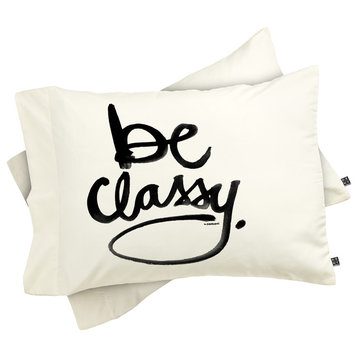Deny Designs Kal Barteski Be Classy Pillow Shams, Queen