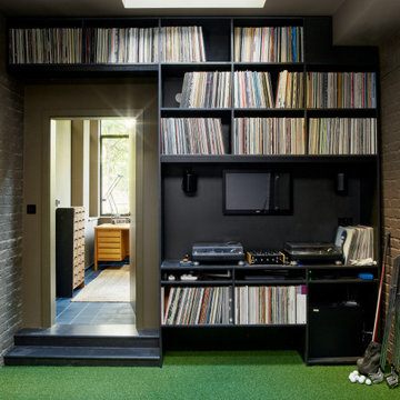 Golf Simulator and Record Room
