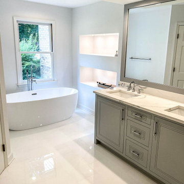 Crisp White Bathroom