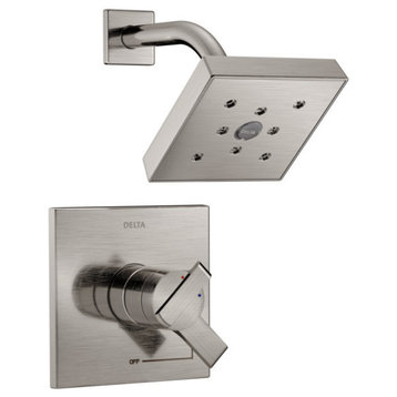 Delta Ara Monitor 17 Series H2Okinetic Shower Trim, Stainless, T17267-SS