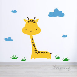 Geri the Giraffe - Wall Decals