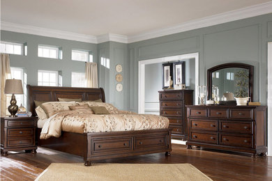 Elegant bedroom photo in Other