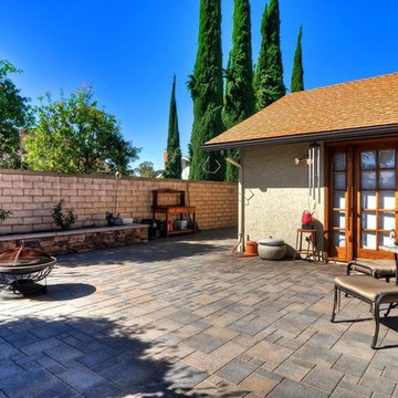 Front and back yard pavers in Laguna Hills