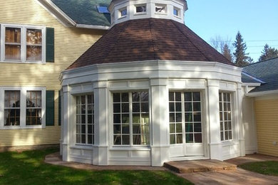 Arts and crafts exterior home photo in Burlington
