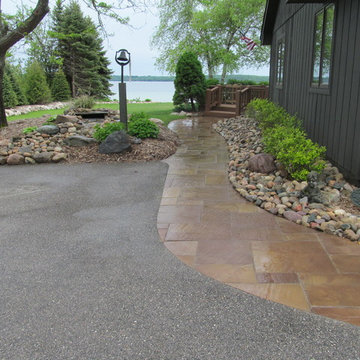 Walkway & Pondless Waterfall