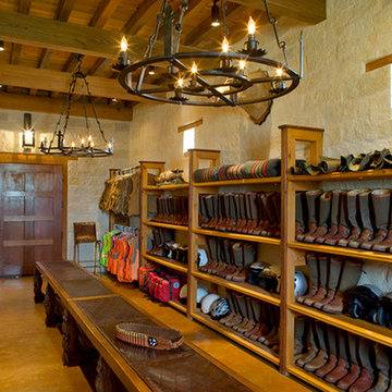 Rustic Hacienda Style Texas Ranch