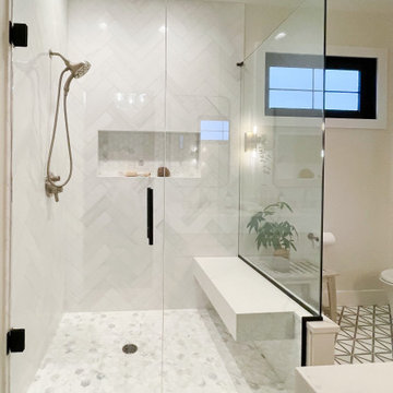 The Forest Way Project: Minimal Master Bathroom Design