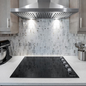 Sleek and Elegant kitchen and flooring remodel
