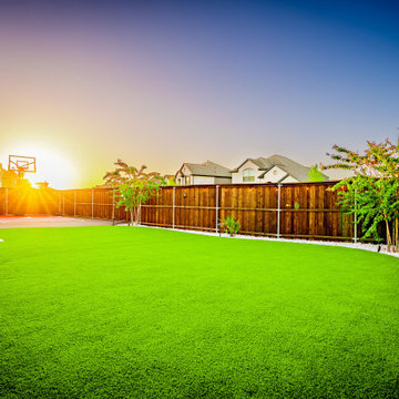 Sunset Lawn & Sport Court | Mckinney Outdoor Living
