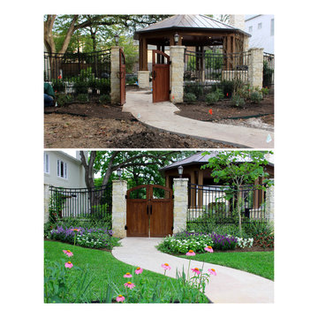 Sunset Terrace Backyard - West University Place, Houston