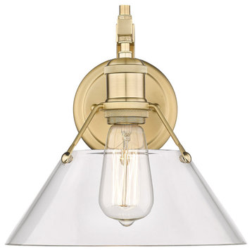 Orwell 1-Light Wall Sconce in Brushed Champagne Bronze
