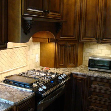 Custom Birch Cabinet Kitchen Remodel