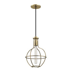 Hudson Valley Lighting - Hudson Valley Lighting - Colebrook 10 Inch Round Pendant Light - Pendant Lighting