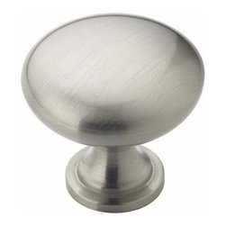 Amerock - Amerock BP53005 Allison Round Cabinet Knob, Satin Nickel - Cabinet And Drawer Knobs