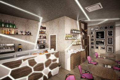 Concept interior design bar Il mago di Oz - Milano
