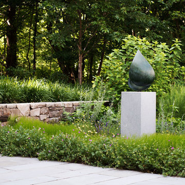 Sculpture Garden and Bluestone Patio