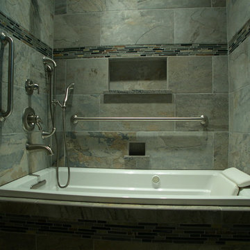 Not so Slate Slate, Accessible Bath