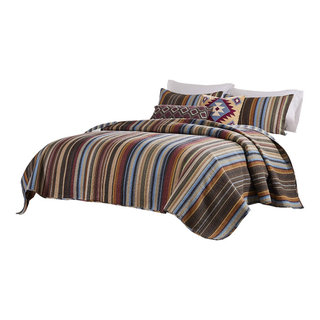 Woolrich Reversible Quilt Set - King/Cal King - Green, King/ Cal