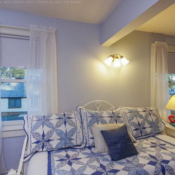 Darling Bedroom with New White Windows - Renewal by Andersen NJ / NYC