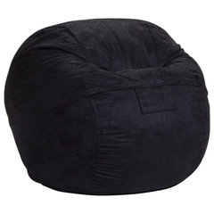 Barracuda Traditional 6.5 Foot Suede Bean Bag