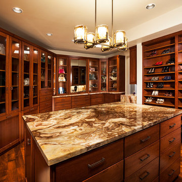 Desert Mountain Contemporary - Master Closet