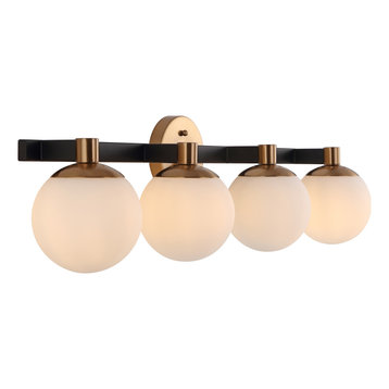 gold modern vanity light