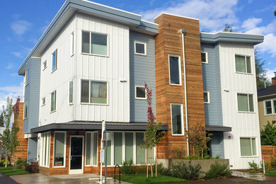 Minimalist exterior home photo in Other