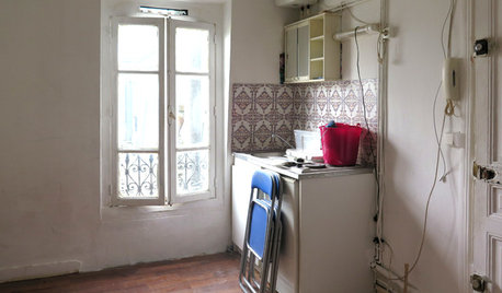 До и после: Студия 11 кв.м в старом парижском доме