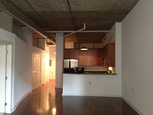 Condo Loft Lighting Concrete Ceilings Help