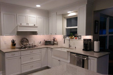 Minimalist kitchen photo in Philadelphia