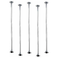 5 Shower Surround Chrome Ceiling Brace Only 38"