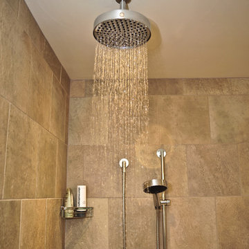Home addition featuring master bathroom with Ofuro tub.