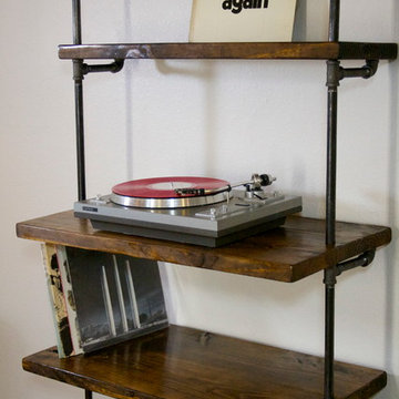 Various custom shelving completed