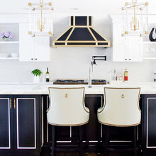 blue kitchens