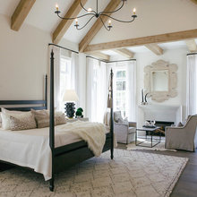 modern rustic - master bedroom