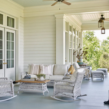 Spacious Farmhouse Porch