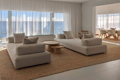 Example of a living room design in Miami