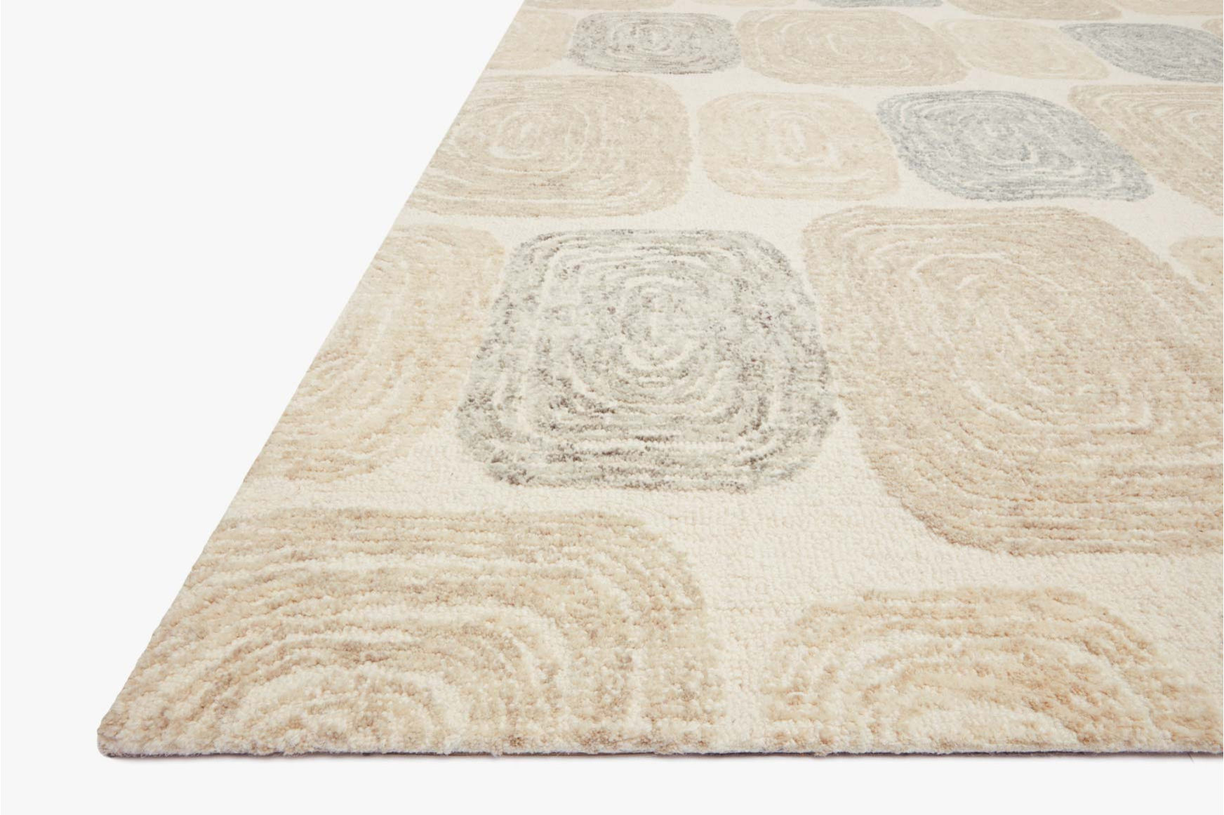 Loloi Milo Mlo-01 Rug, Teal and Neutral, 8'6