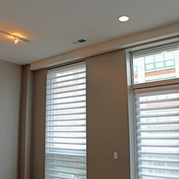 N. Carpenter St. Condos - Downtown Chicago - Roman Shades